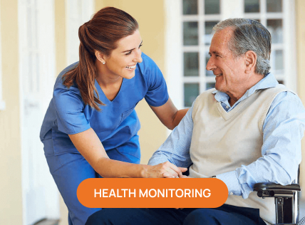 Reporting any changes in health or behavior to family members or healthcare professionals.